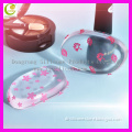 Wholesale stock many color and shapes sample 100% medical silicone reusable makeup sponge